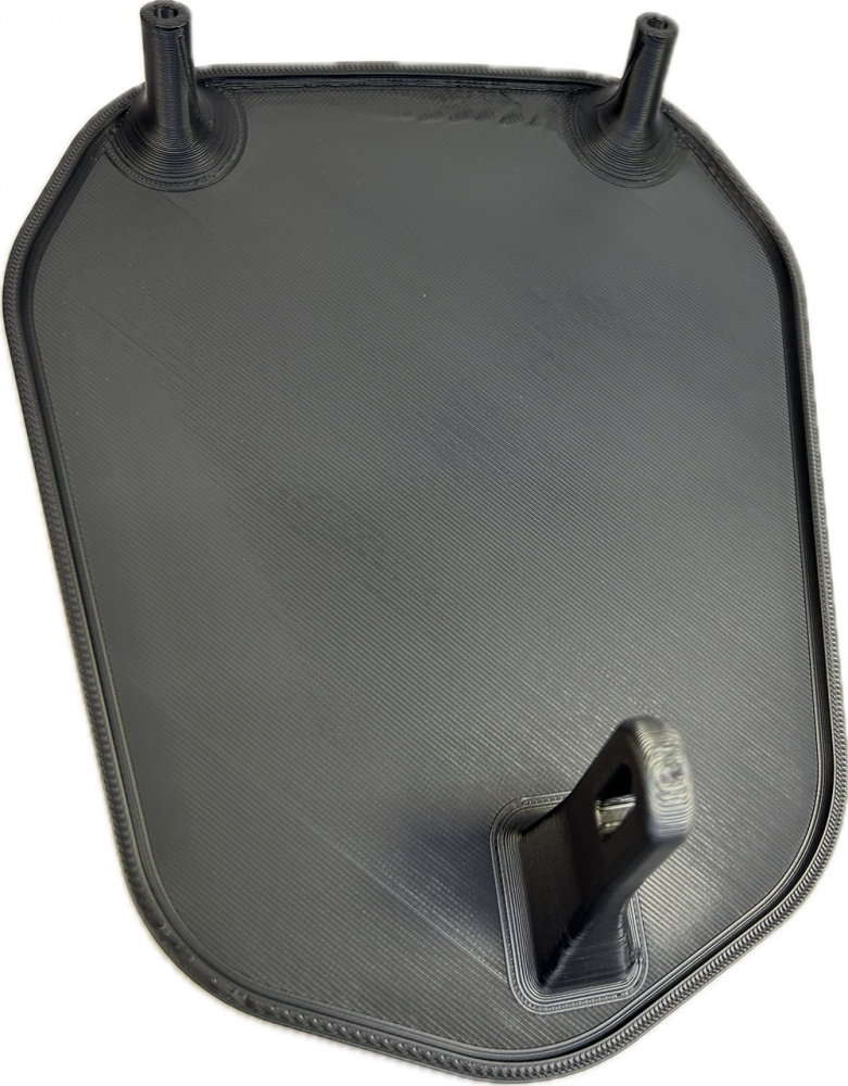 Skyddsplåt lamphus Triumph 2024- svart