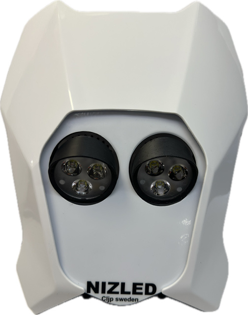 Dobbellys kaldhvit 70W Triumph 2024-, hvit, 2xE306k NIZLED