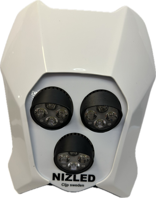 Trippelljus varmvit 120w Triumph 2024-, vit, 3xE405k NIZLED