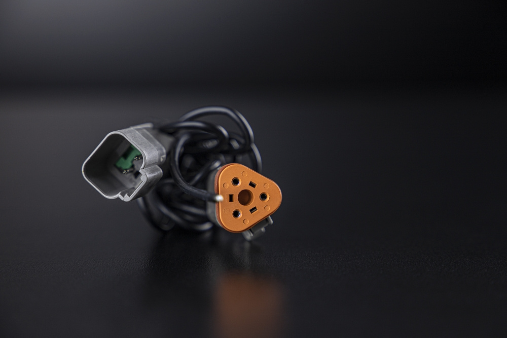 Strands Kabel Med Kontakter DT-3 Til DT-2,500Mm Kabel