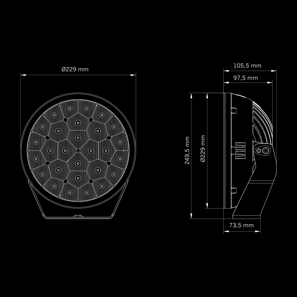 Strands Yukon 2.0 Flood Ekstra lys 9