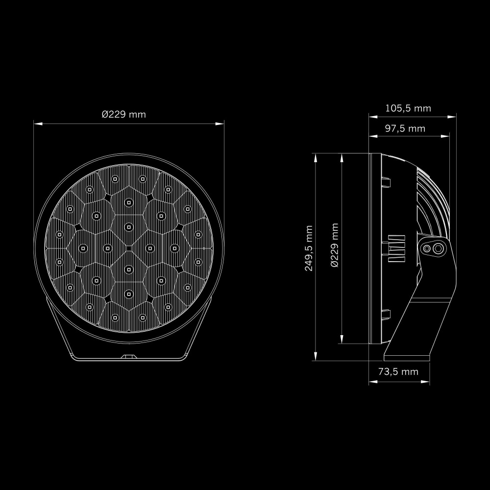 Strands Yukon 2.0 Flood Ekstra lys 9