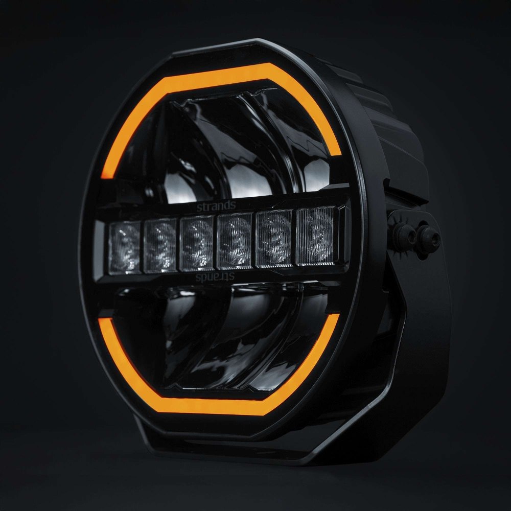 Strands Skylord EXP kjørelys, 9 tommer, Bluetooth, for SKYN1 EXP system