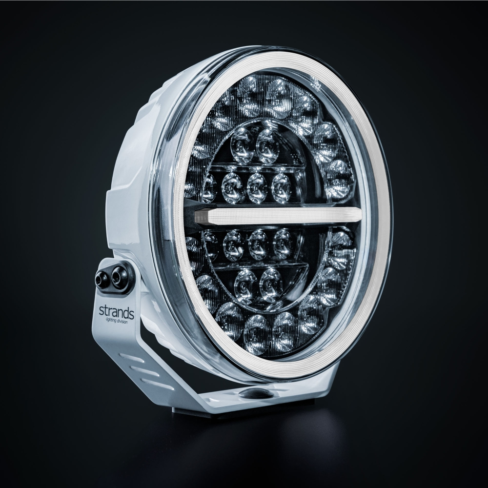 Strands Firefly Pro Ekstra lys 9” Hvit