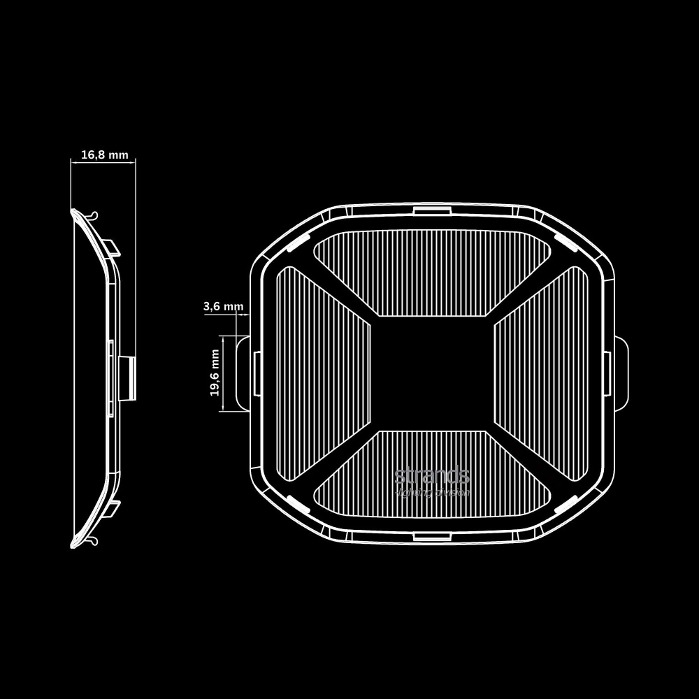 Strands Siberia X linsecover, klar, 4