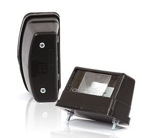 Strands Nummerplatebelysning, Glødelampe