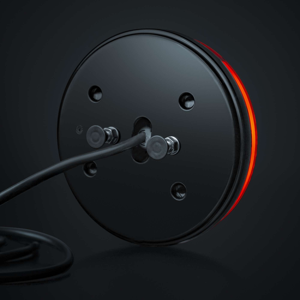 Strands Baklys LED 3 Kamre 12-24V, 142mm Diameter Pos/Back/Dimm