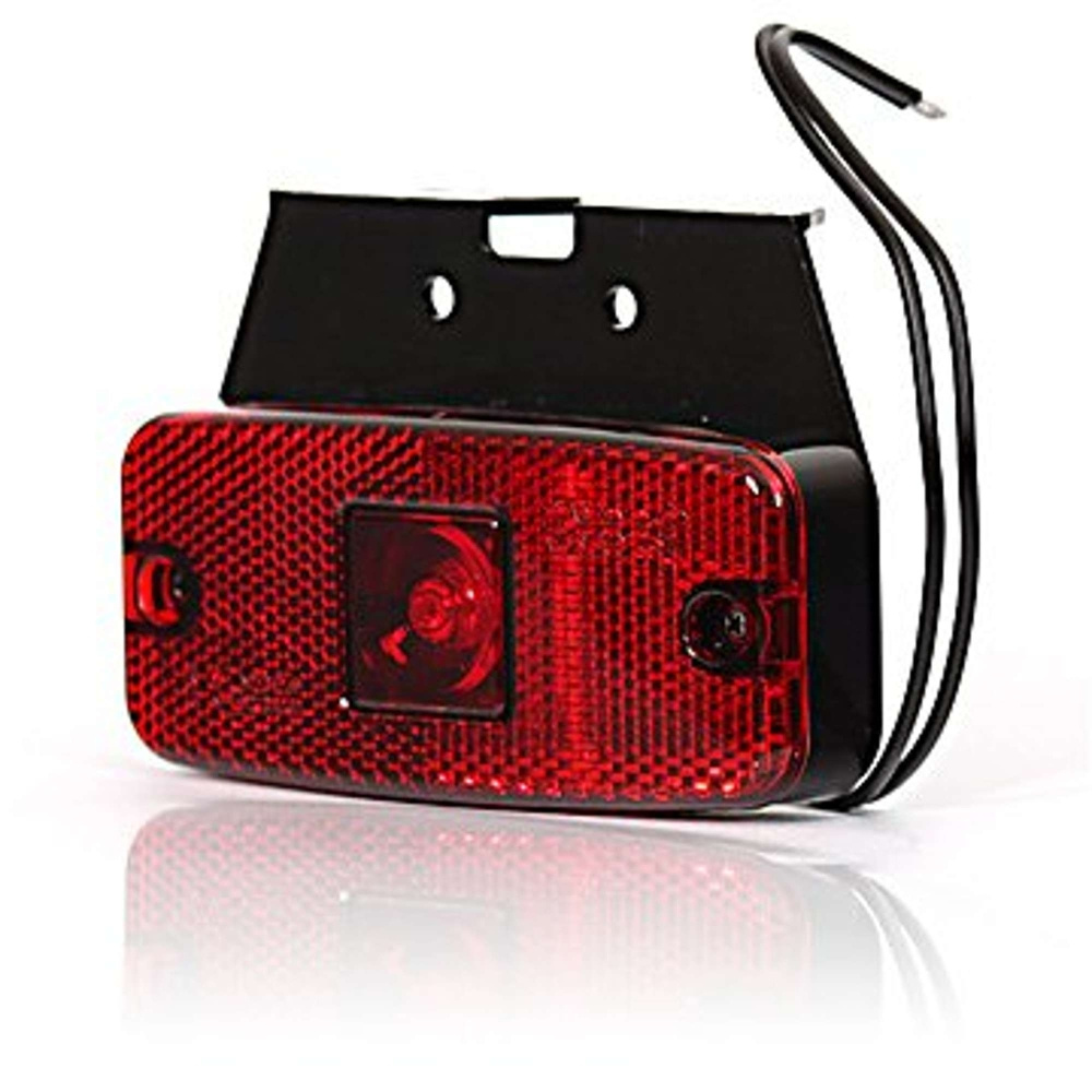 Strands Positions LED 111X50Mm Rød.12-24V,12-24V E-merket