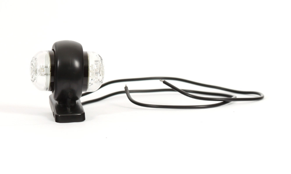 Strands posisjonslys eyeball foran/bak, 12-24V hvit/rød LED