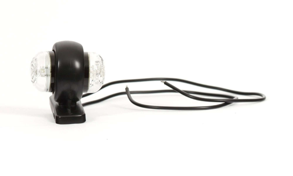 Strands posisjonslys eyeball foran/bak, 12-24V hvit/rød LED