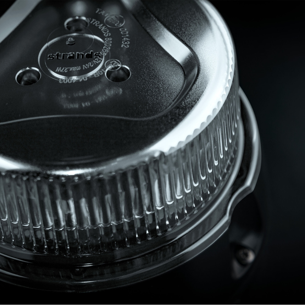 Strands Freedom Lighthouse XL Roterende Varsellys Klar Linse