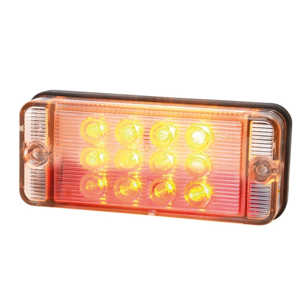 Strands Bak/Broms/Blinkers LED,12-24V Dc, E-merket