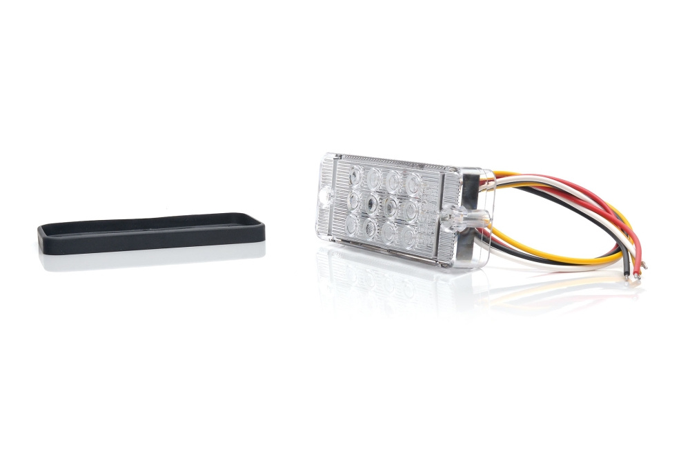 Strands Bak/Broms/Blinkers LED,12-24V Dc, E-merket