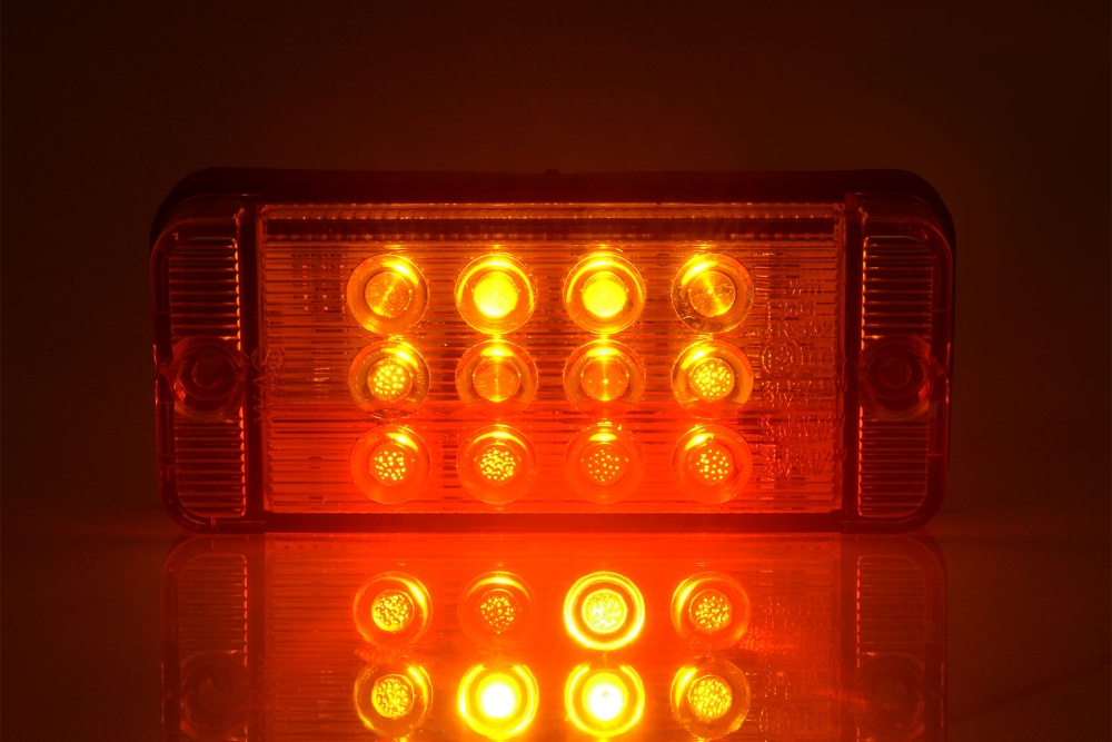 Strands Bak/Broms/Blinkers LED,12-24V Dc, E-merket