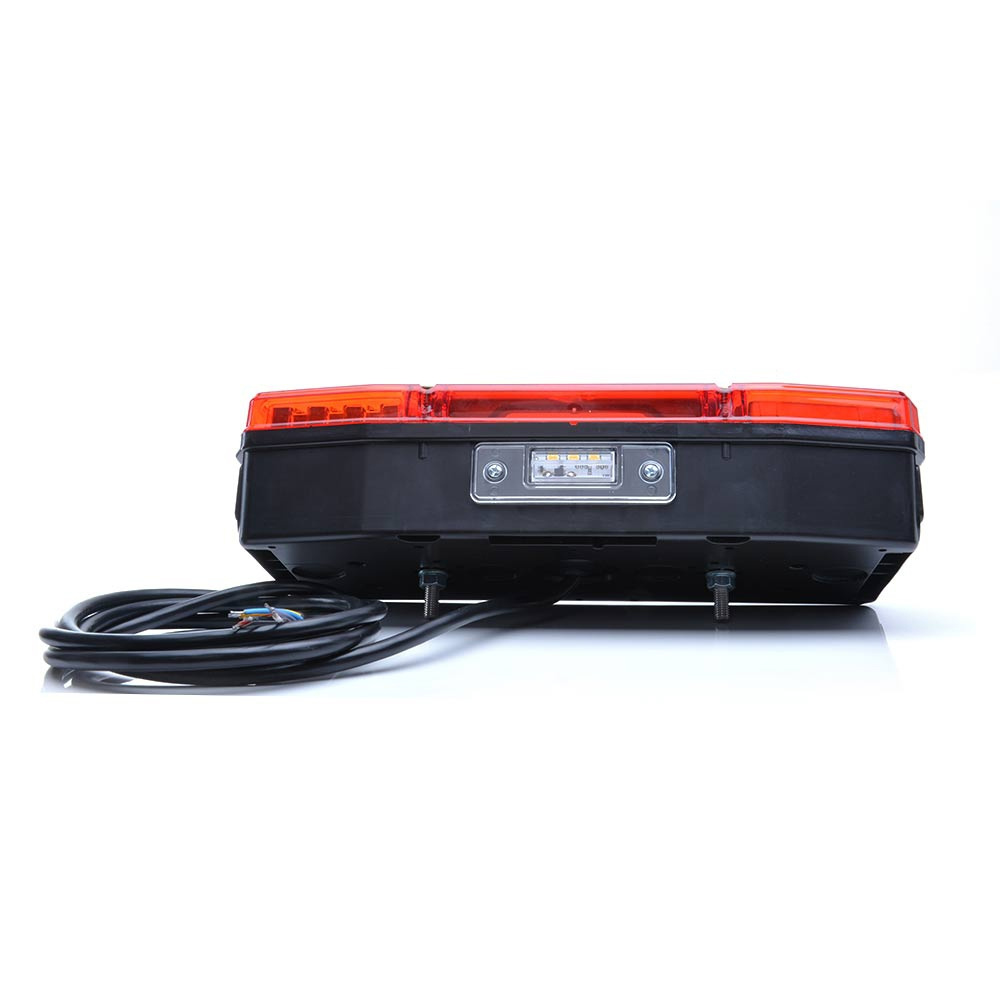 Strands Baklykt 5 Kamre LED Bil Væske, Med NS Belysning Nedover 12/24V