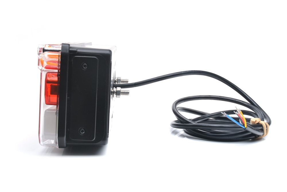 Strands Baklykt Venstre Heng,12-24V Dc, 5 Funk. Ip56. E-Godkjent