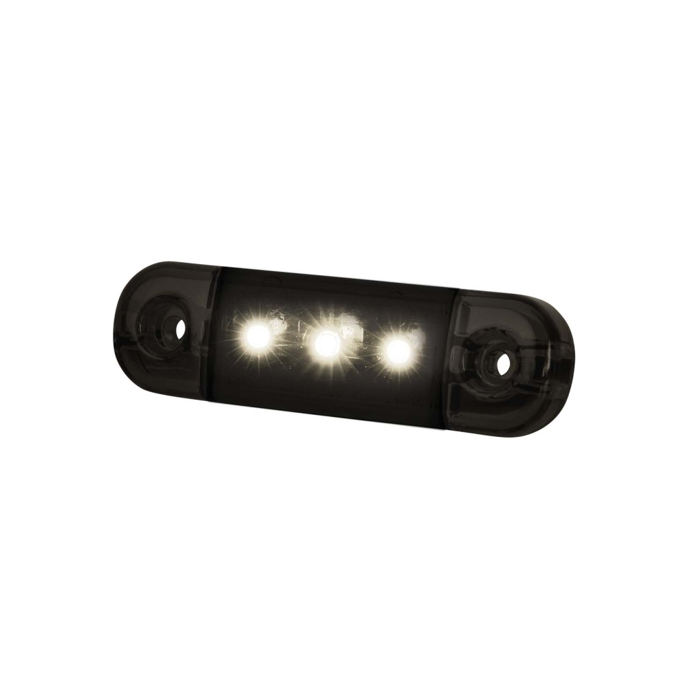 Strands Dark Knight Slim Positionslys 3 LED, Hvit
