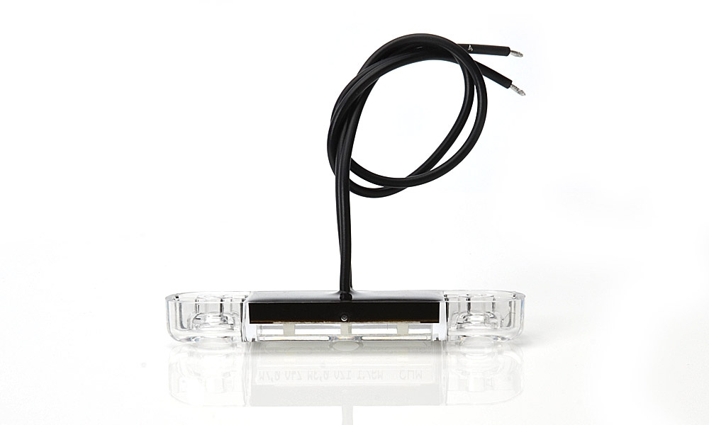 Strands posisjonslys hvitt Slim 3 LED, 9-36V IP68. E-merket.