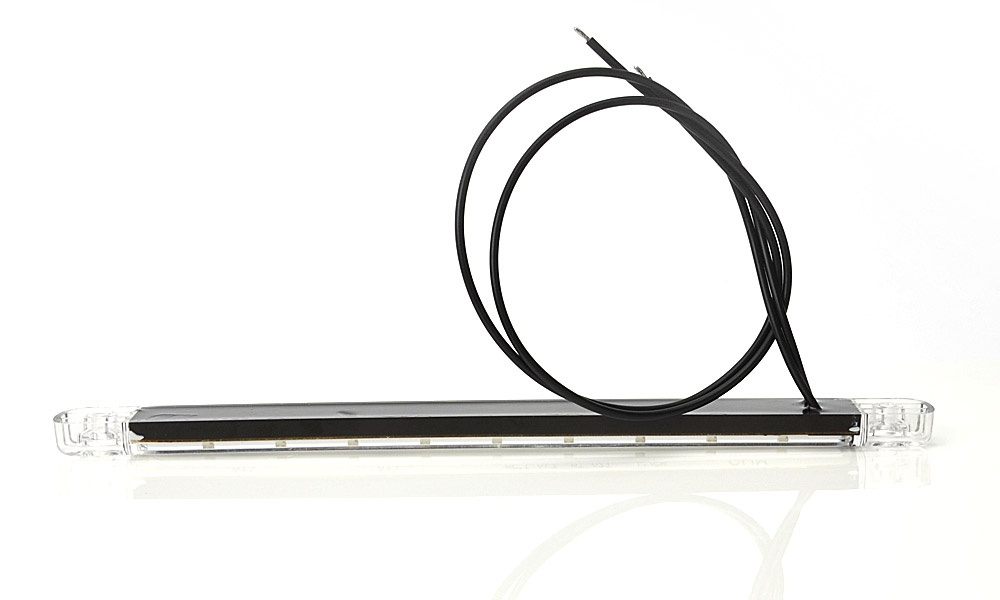 Strands Positionslys Vit Slim 9 LED, 9-36V IP68. E-merket.