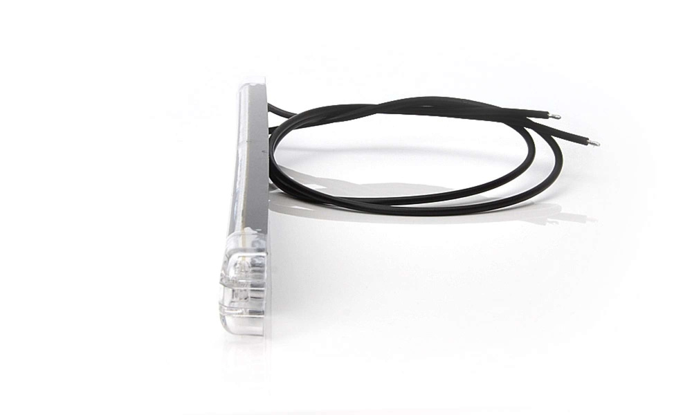 Strands Positionslys Vit Slim 9 LED, 9-36V IP68. E-merket.