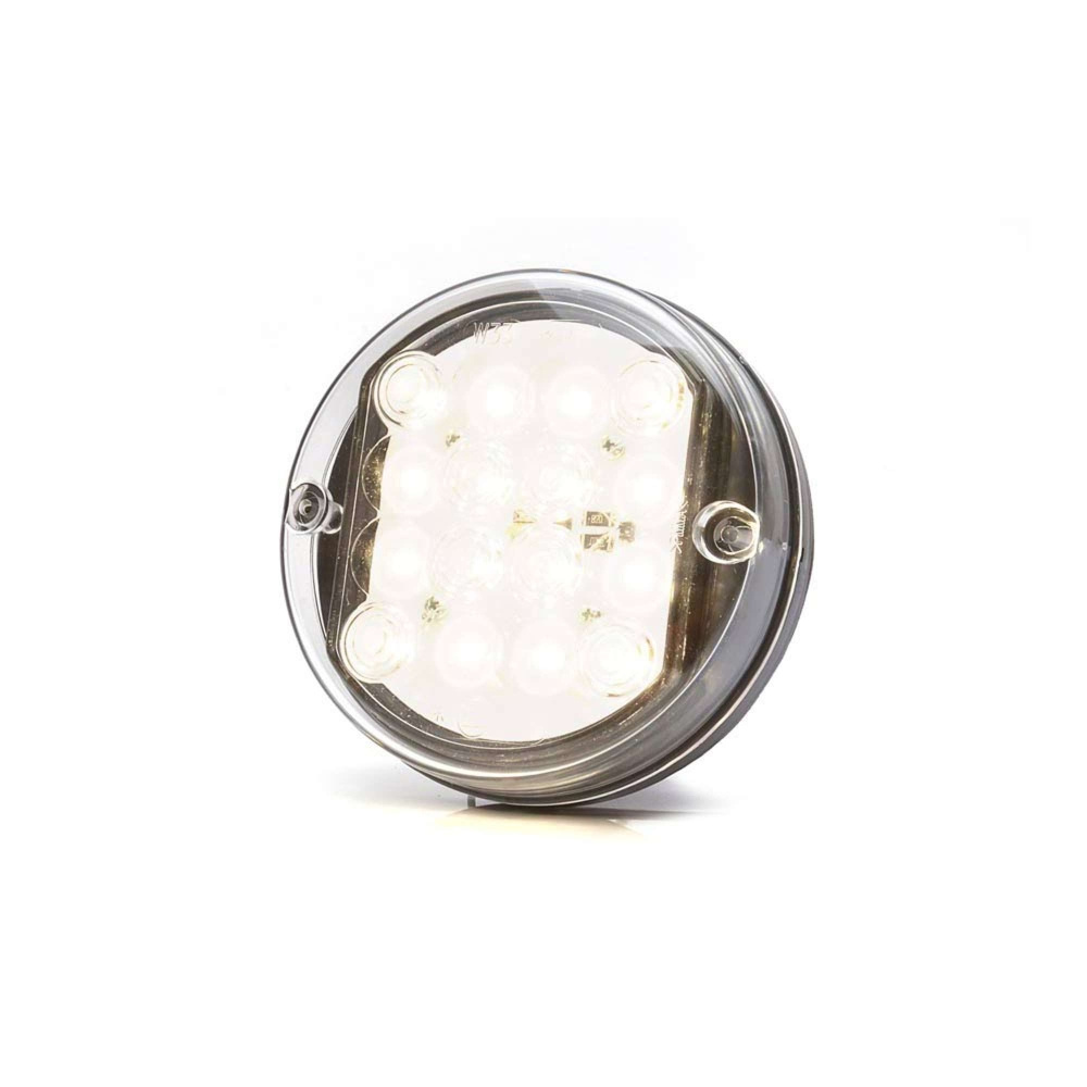 Strands Rund LED Baklys 24V, 115mm Diameter