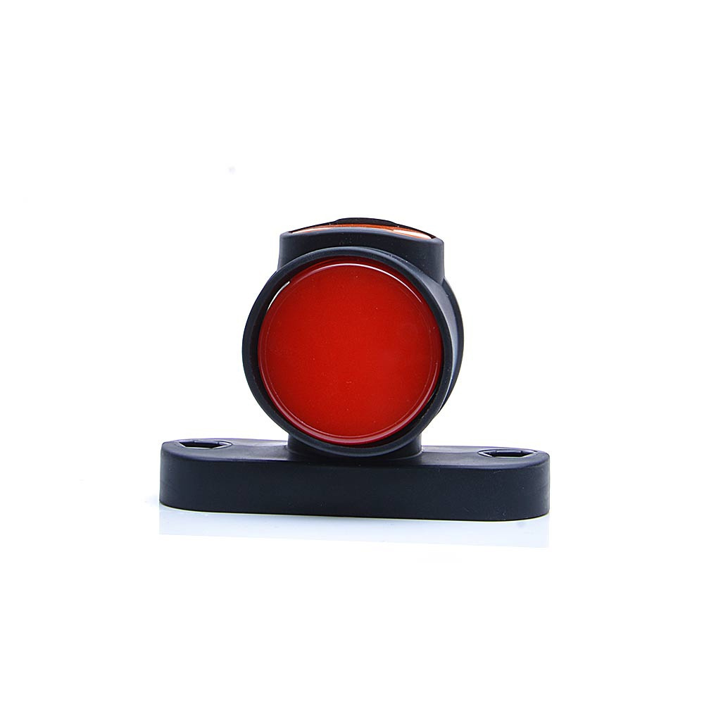 Strands Gummiarm Rak, Hvit, Oransje & Rød