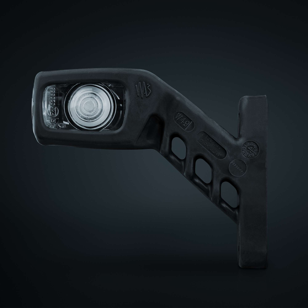 Strands Gummiarm Kort LED Høyre