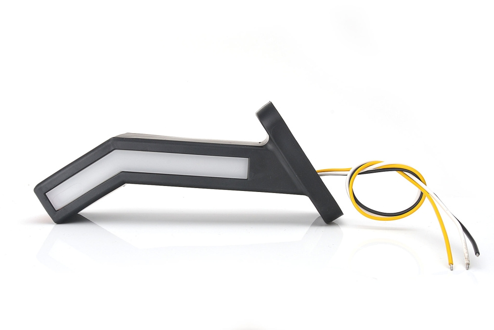 Strands Gummiarm Lang Venstre - Dyn. Blink,12-24V Dc, Ip66/68, E-Godkjent