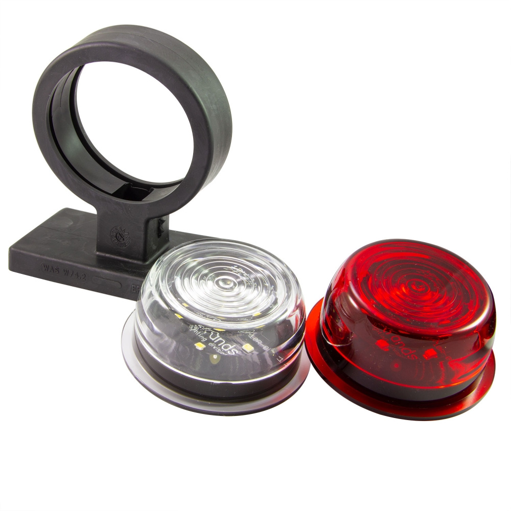 Strands Komplett Gummiarm Kort Fram Posisjonlys