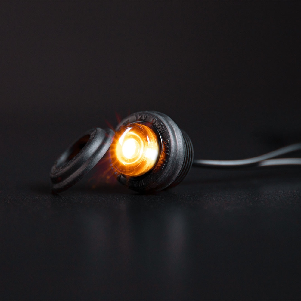 Strands Freedom Black Raven Positionslys Orange