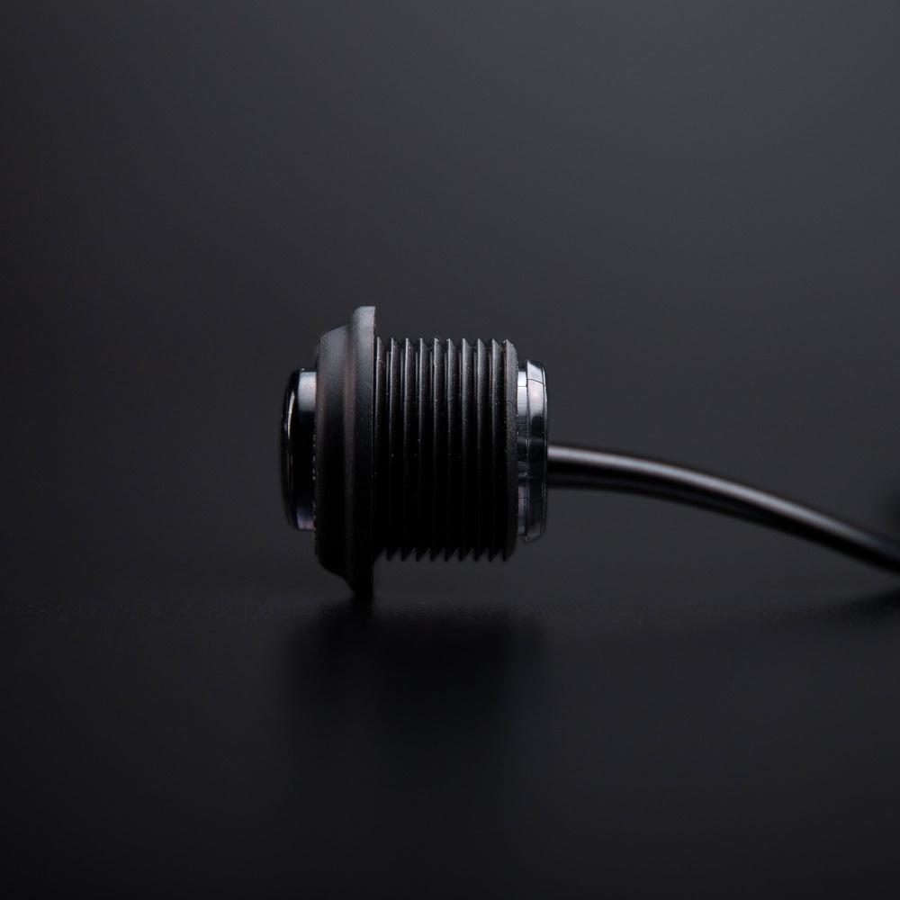 Strands Freedom Black Raven Positionslys Rød