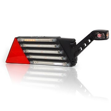 Strands Baklykt 8-kammerslampe Høyre.,12-24V LED.