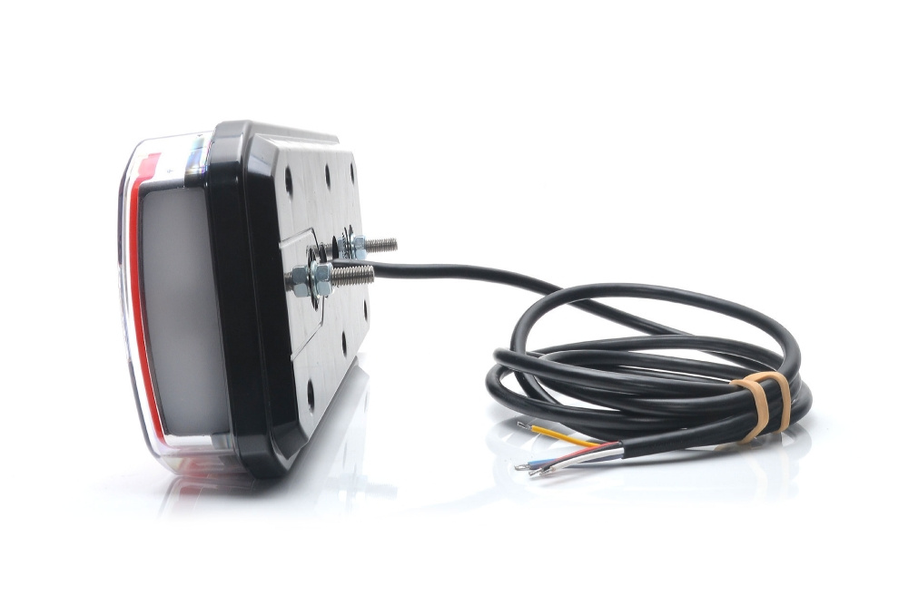 Strands Baklys 5 Funk. LED - Universal,12-24V Dc, Dynamisk Blink., Ip66/68