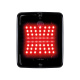 Strands Dark Knight Square Ize LED, Kjørelys Strands Dark Knight Square Ize LED, Kjørelys