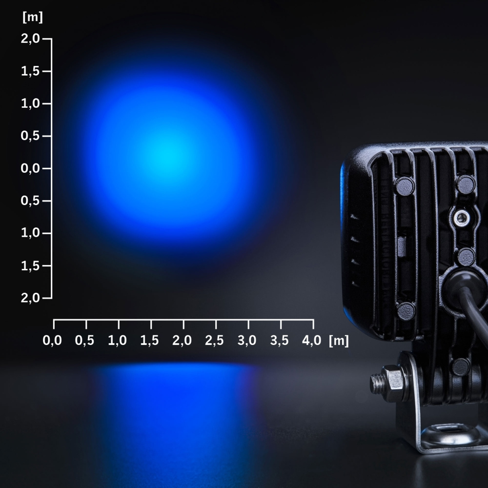 Strands Freedom Blå Punkt Trucklampe Arbeidslys 14W