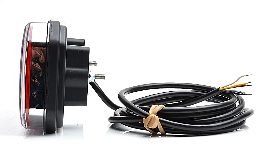 Strands Baklykt LED Universell 12-24V, 5 Funksjoner. Dynamisk Blinklys