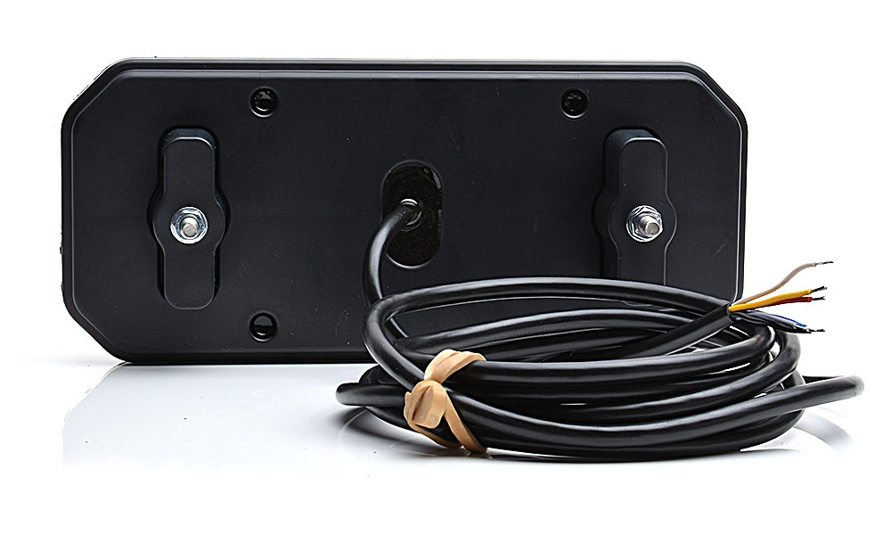 Strands Baklykt LED Universell 12-24V, 5 Funksjoner. Dynamisk Blinklys