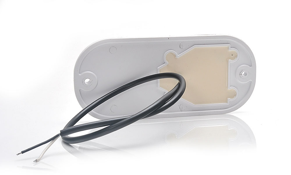 Strands posisjonslys Hvit 12-24V DC