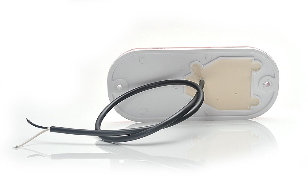 Strands posisjonslys Rødt 12-24V DC