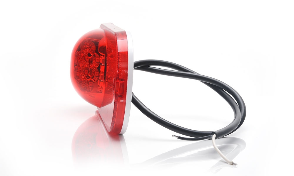 Strands posisjonslys Rødt 12-24V DC