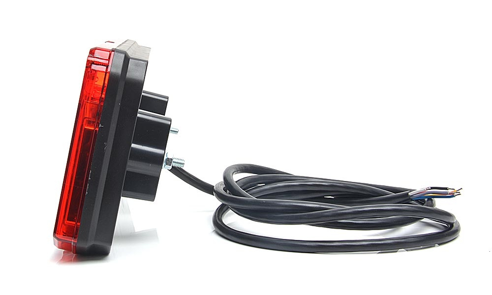 Strands Baklykt 5 Kamre LED Høyre, 12-24V DC Bak, Bakk, Bremse, Tilbake, Dimme, Blink