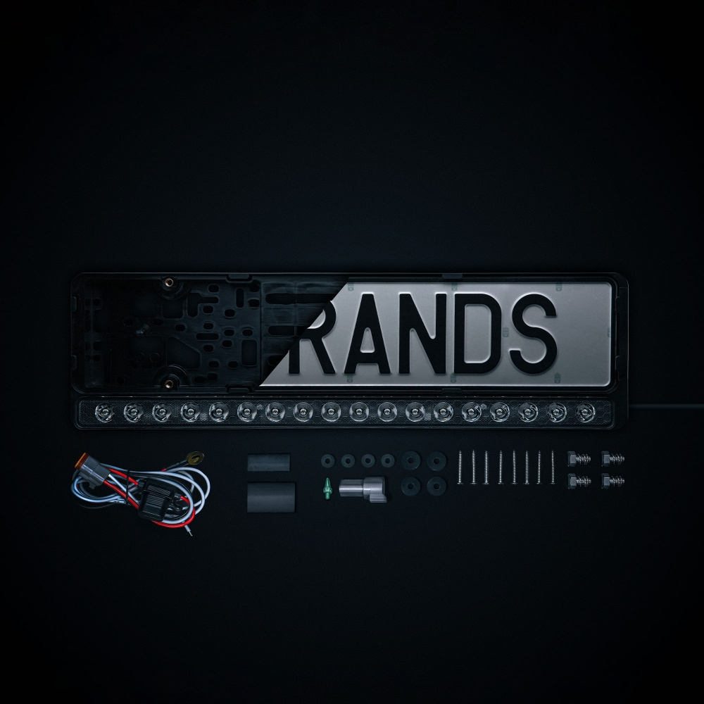 Strands NUUK E-Line Nummerplate LED-ramp