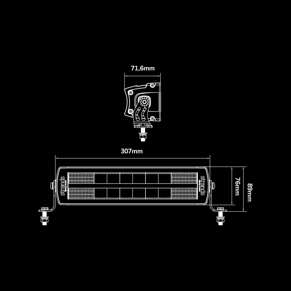 Strands Siberia DR LED-ramp 12