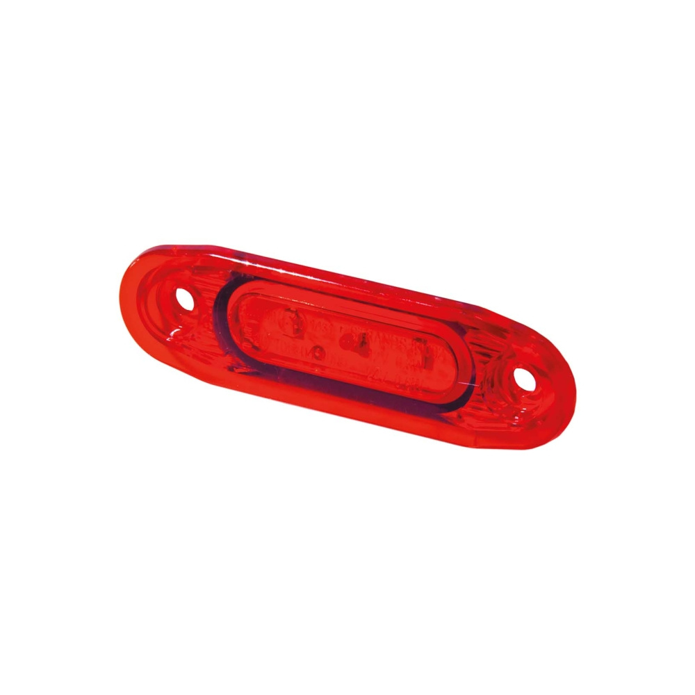 Strands Pos.Lys Sld Rød LED,,79X26Mm 5M Kabel