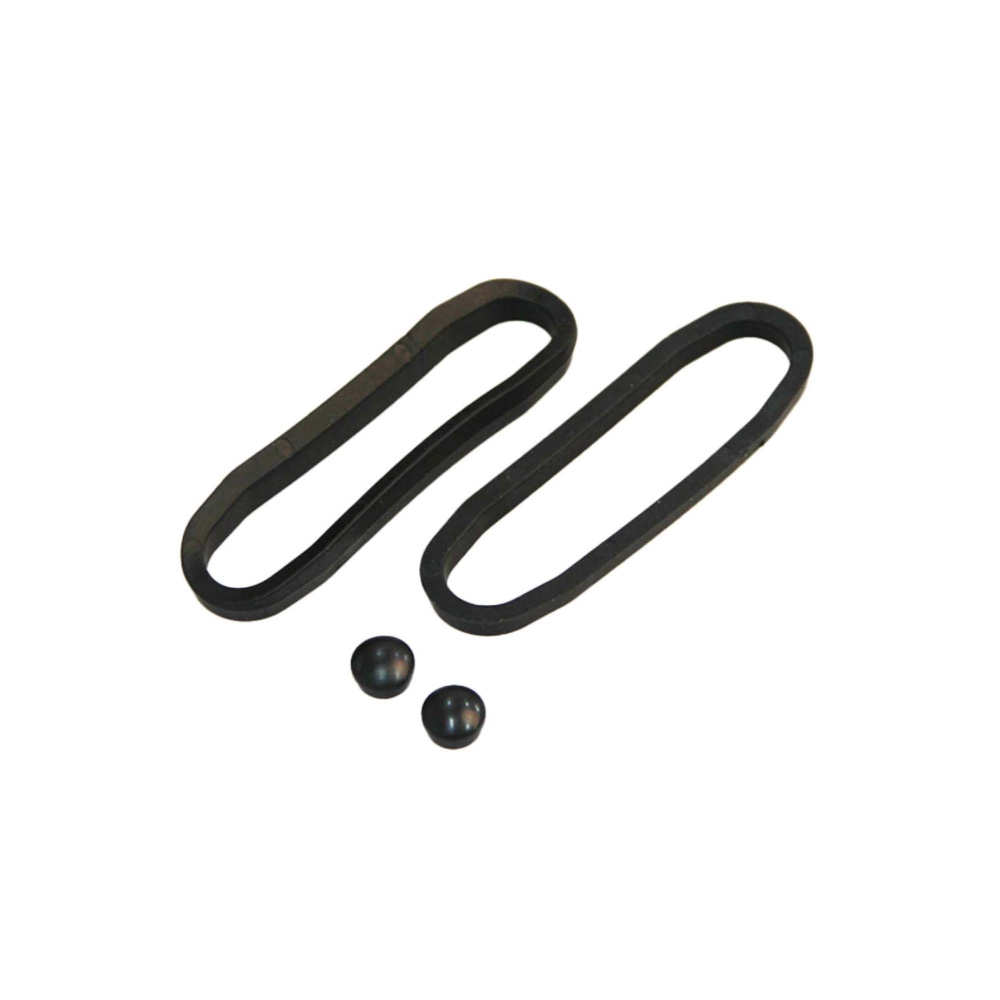 Strands Pos.Lys Sld Rød LED, Hvit Glass,79X26Mm 5M Kabel