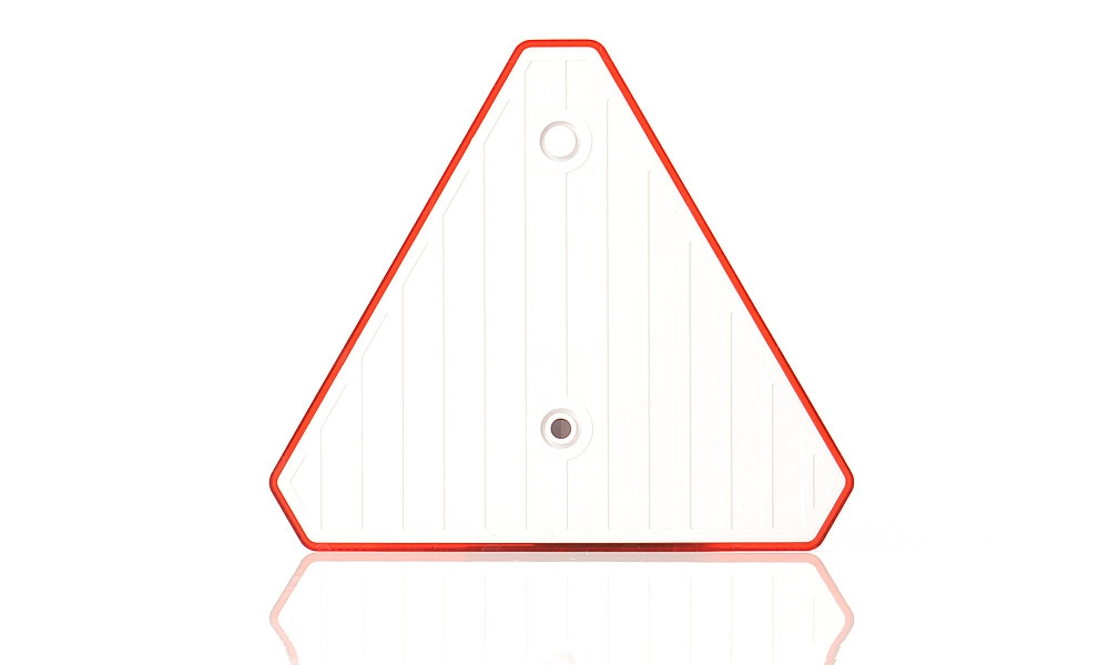 Strands Rød Refleks Trekantet for Trekk