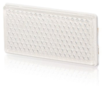 Strands Reflex Hvit 105X51Mm Selvklebende, Med Dobbeltsidig Tape