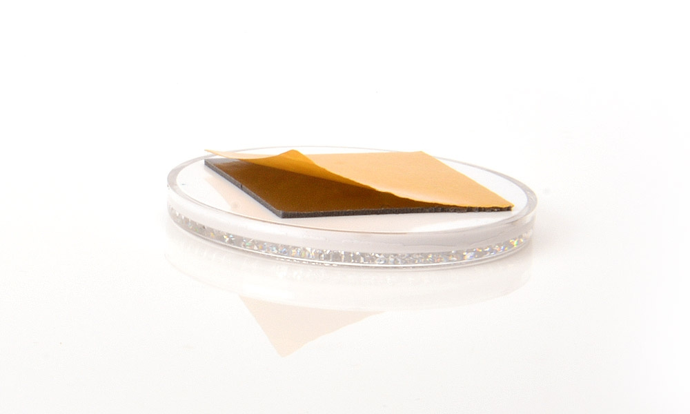 Strands Hvit Refleks Rund