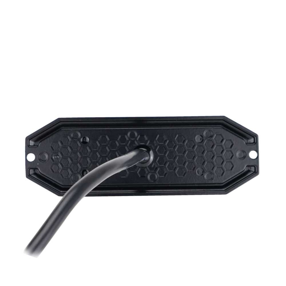 Strands Duo Rettet Blinkelys Hvit/Oransje 12 LED