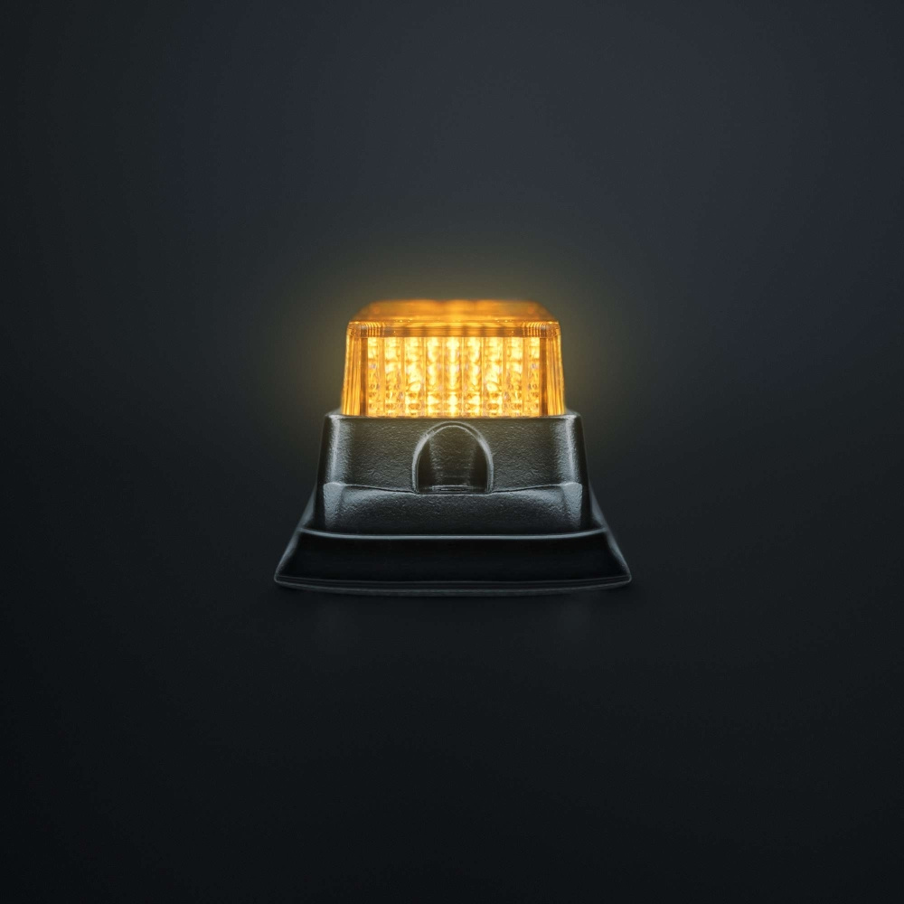 Strands Riktet Blinkelys Oransje 3 LED